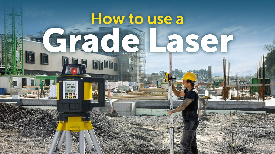 How to Use a Grade Laser