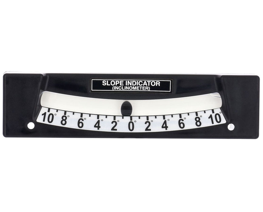Large 10-Degree Manual Slope Indicator / Inclinometer