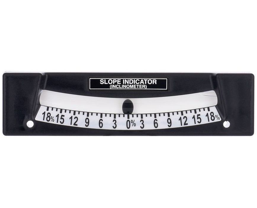 Large 18-Percent Manual Slope Indicator / Inclinometer