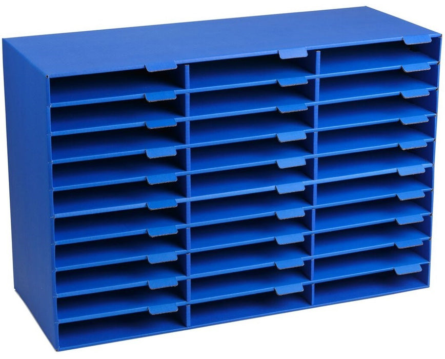 Classroom File Organizer 15 Slots Blue