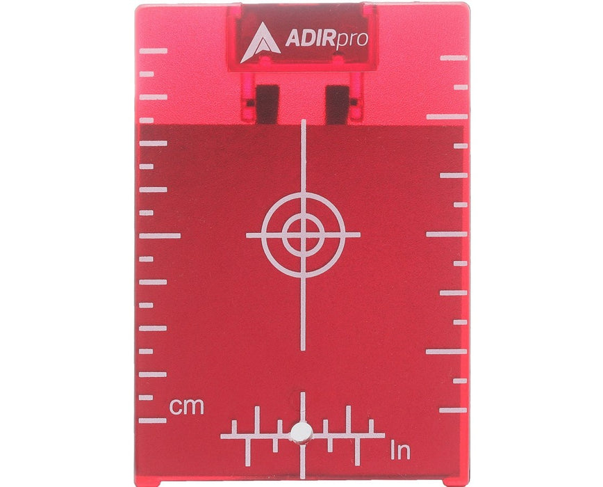 Red Target Plate w/ Stand 4"x 3"