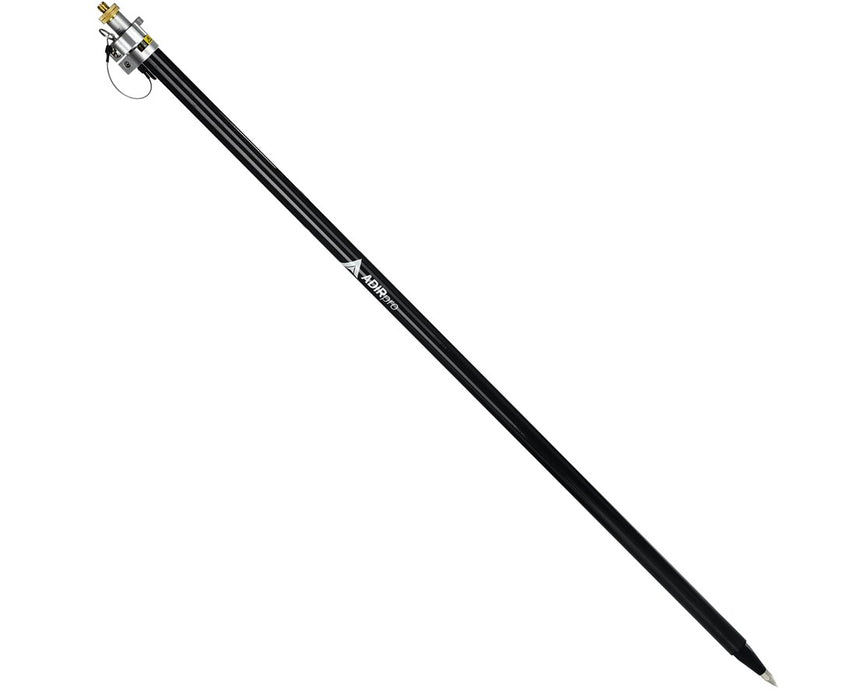 8.5' Carbon Fiber Prism Pole with Fixed Tip, Locking Pin & Quick Clamp