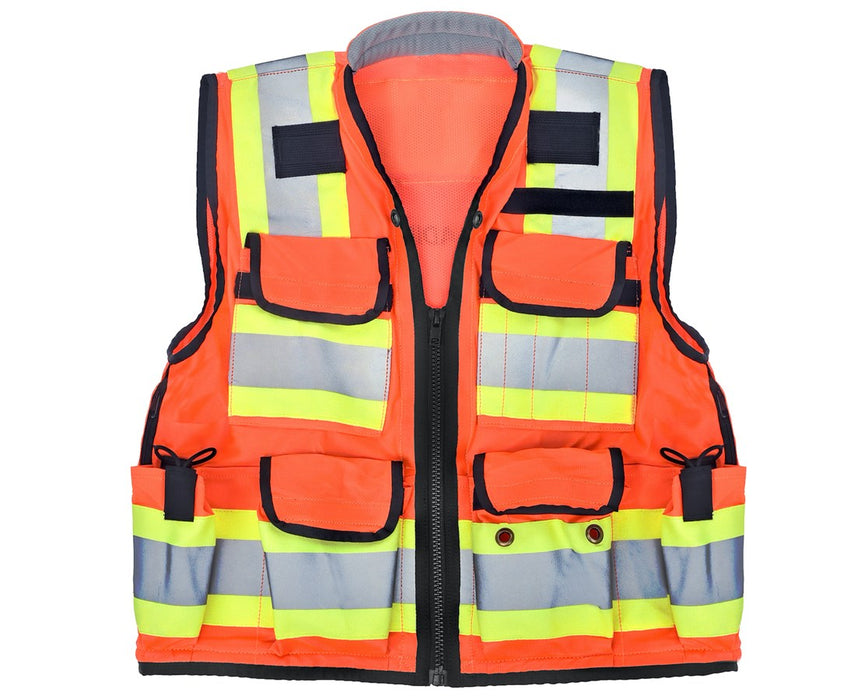 ANSI 107 Class 2 Safety Vest - XL, Orange