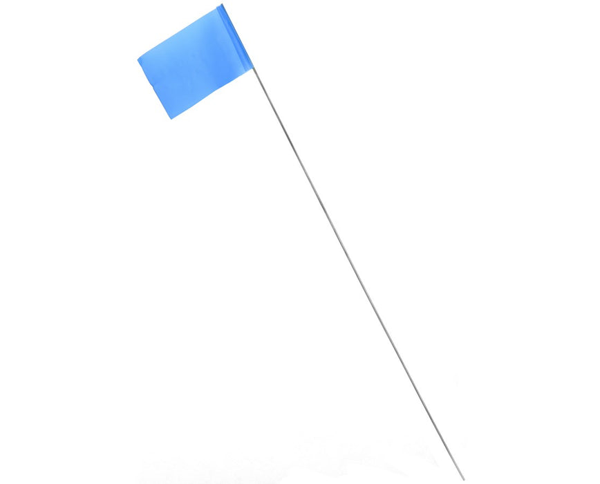 Stake Flags (100 Per Box) Blue