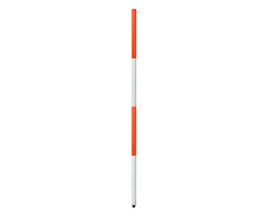 4' Orange & White Aluminum Range Pole