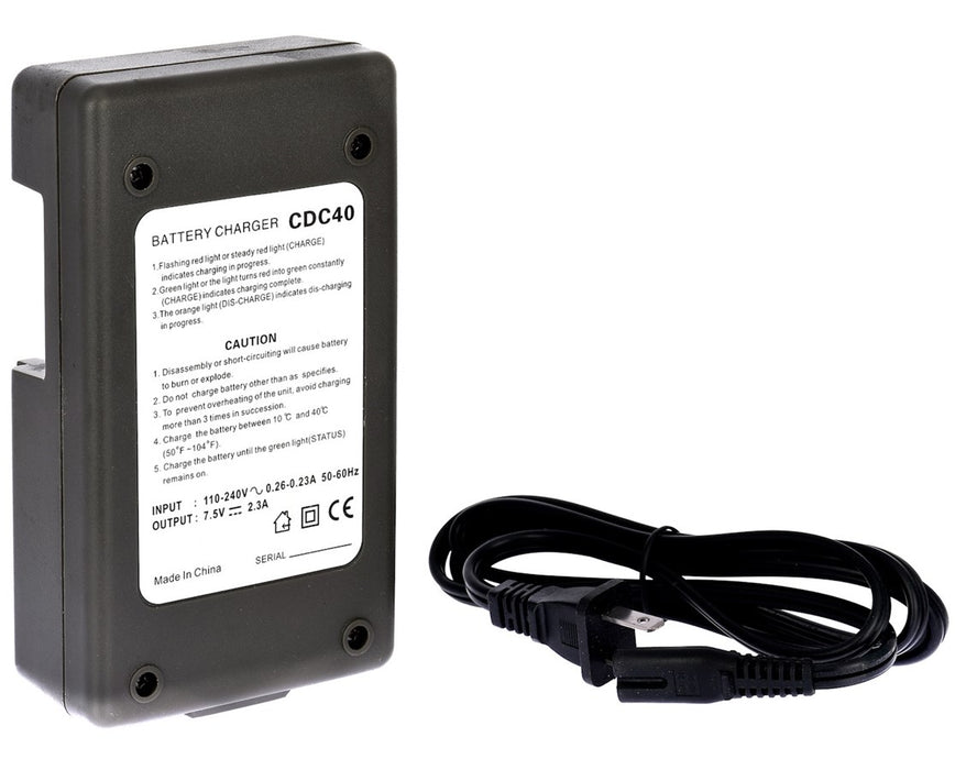 CDC40 Charger for Sokkia BDC35 / BDC35A Battery