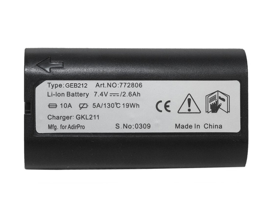 GEB212 Li-ion Rechargeable Battery (Leica Compatible)