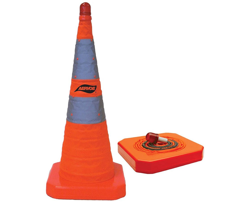 28" Collapsible Safety Cone Qty. 1 - 6/pk