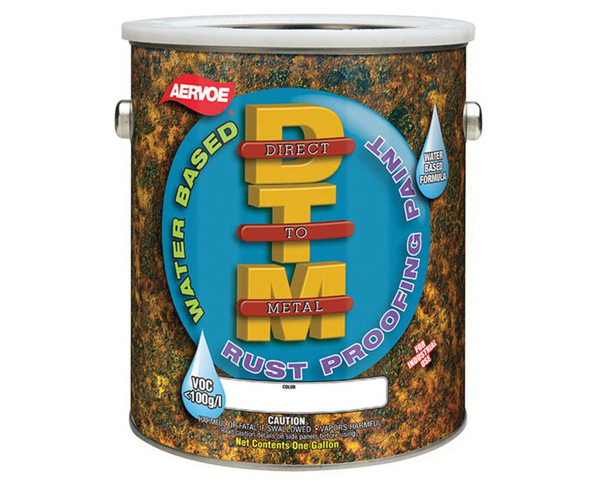 Water-Based DTM - Direct To Metal Paint. Meter Gray - 10/pk