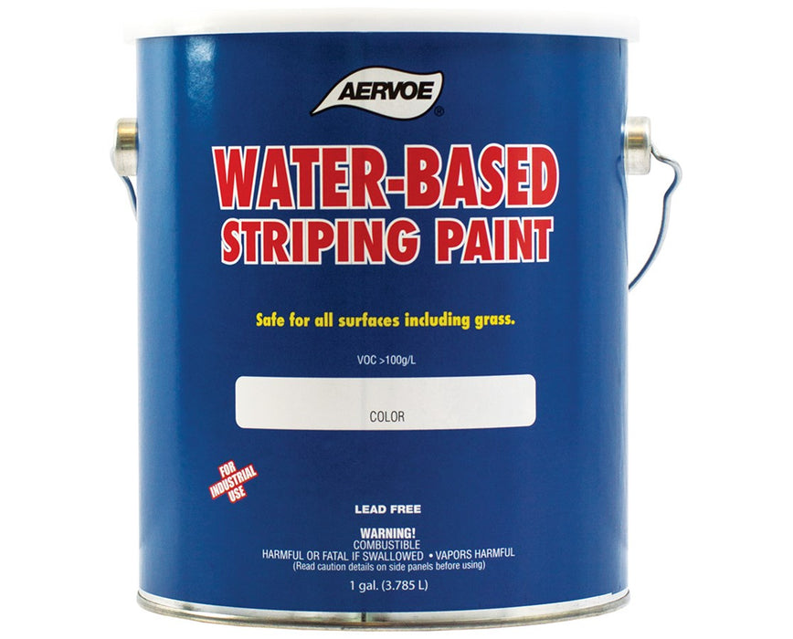 Water-Based Striping Paint. Yellow - 10/pk