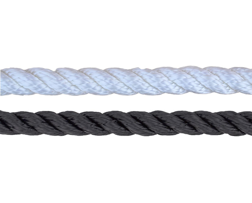 3-Strand Twisted Nylon Rope - 1 ea - 1/4" x 600'