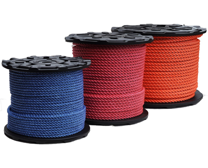 Husky 3-Strand Twisted Polyester Bull Rope - 1 ea - 5/8" x 600'