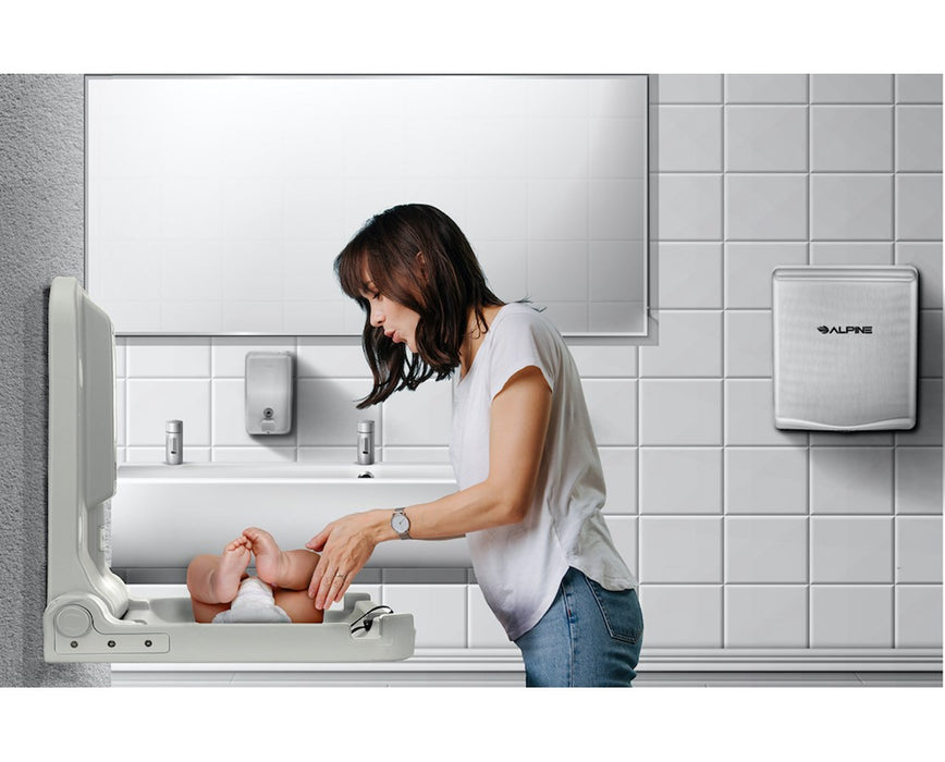 Compact Horizontal Baby Changing Station