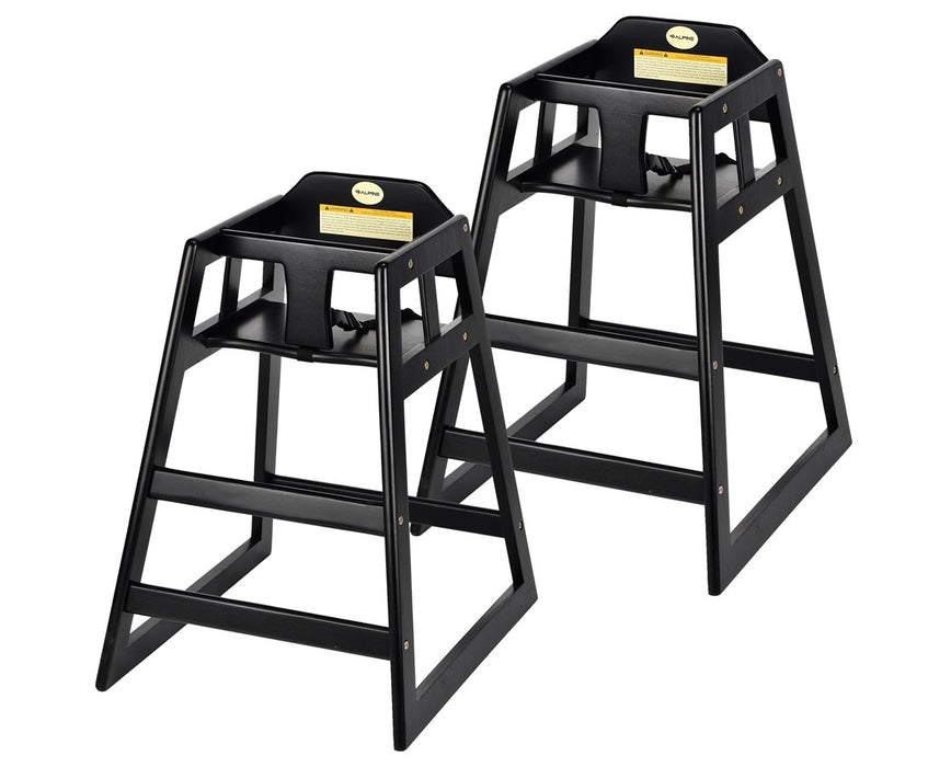 Baby High Chair - Pack of 2 - Espresso