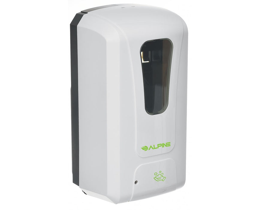 Automatic Hands-Free Soap & Hand Sanitizer Dispenser, Foam - White