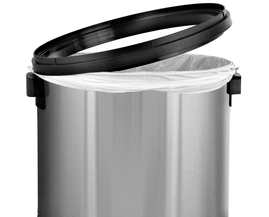 17-Gallon Stainless Steel Indoor Trash Can