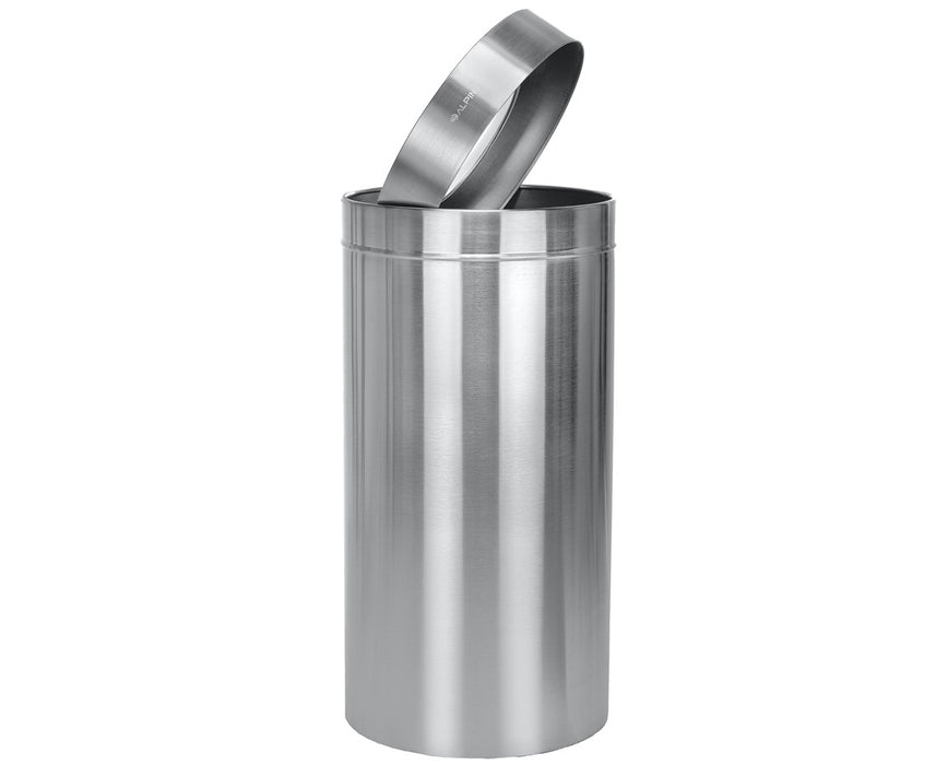 27-Gallon Stainless Steel Indoor Trash Can
