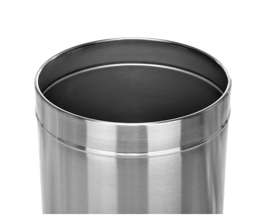27-Gallon Stainless Steel Indoor Trash Can