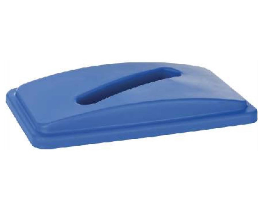 Trash Can Lid - Paper Recycling - Blue - 1 ea