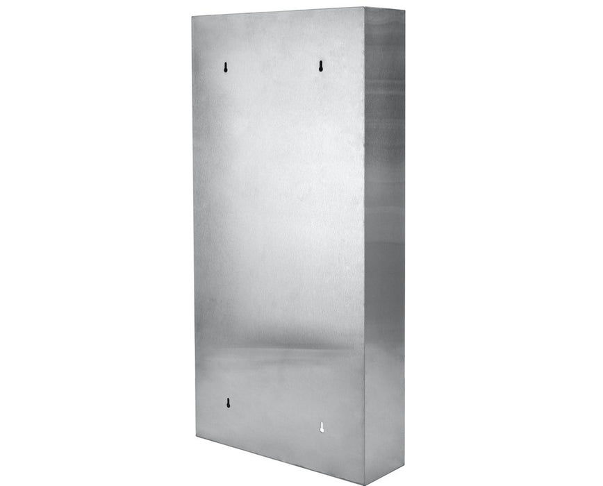 Surface Mount Stainless Steel Paper Towel Dispenser and Waste Receptacle