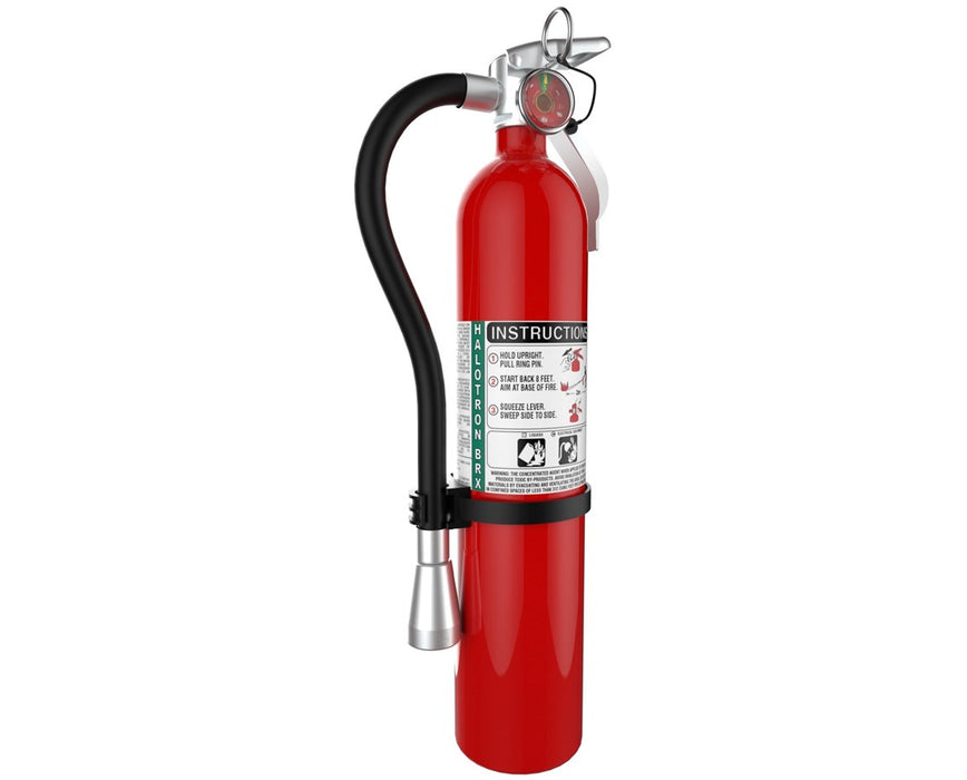 3.7 lbs Halotron BrX Fire Extinguisher (Class B:C) w/ Hose