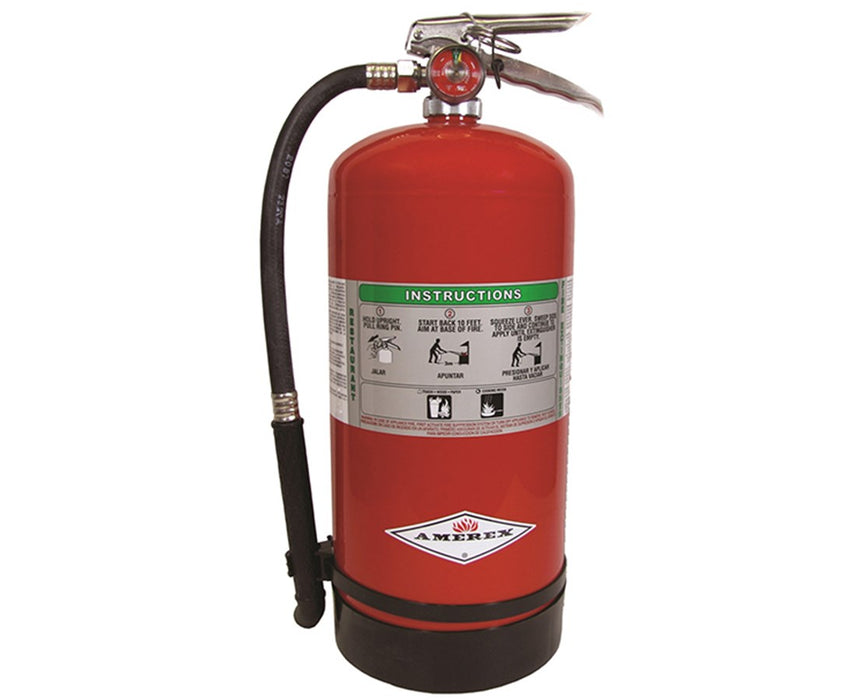6-Liter Stored Pressure Wet Chemical Fire Extinguisher (Class K) USCG-approved
