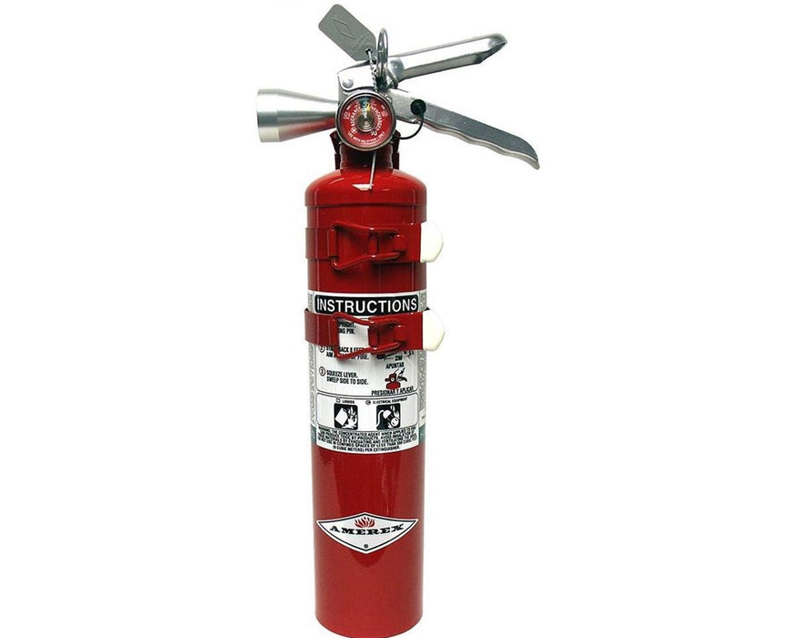 2.5 lbs Halotron 1 Fire Extinguisher (Class BC) Red
