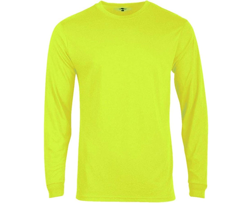 Tech Long Sleeve T-Shirt, Safety Yellow - XX-Large