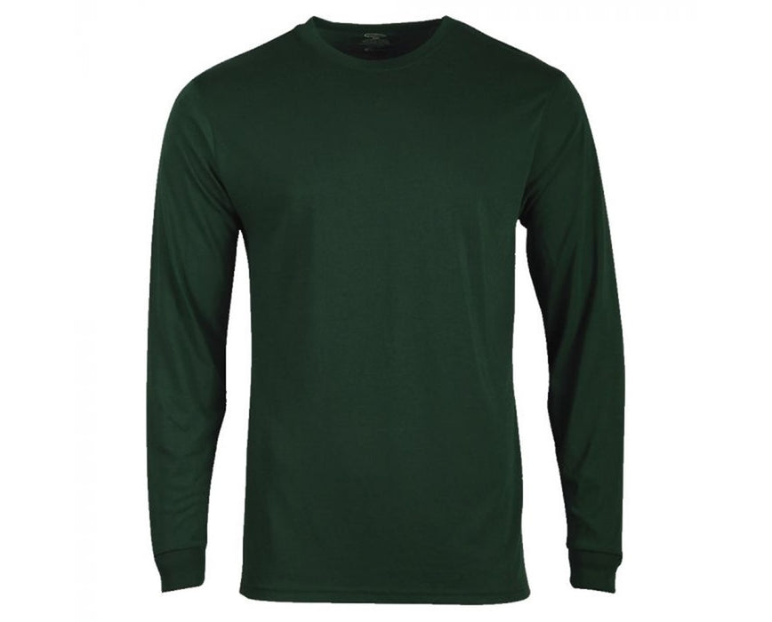 Tech Long Sleeve T-Shirt, Forest Green - XX-Large