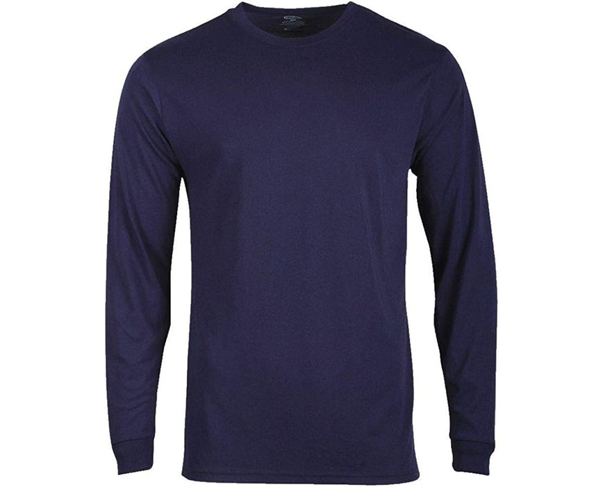 Tech Long Sleeve T-Shirt, Navy - X-Large