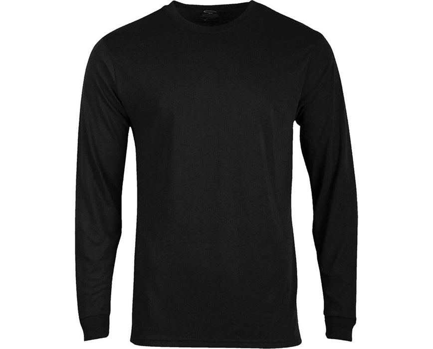 Tech Long Sleeve T-Shirt, Black - Medium