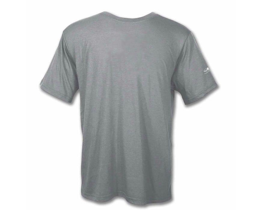 Tech Short Sleeve T-Shirt, Gray - Large