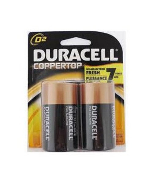 Duracell - D Batteries (2-Pack)