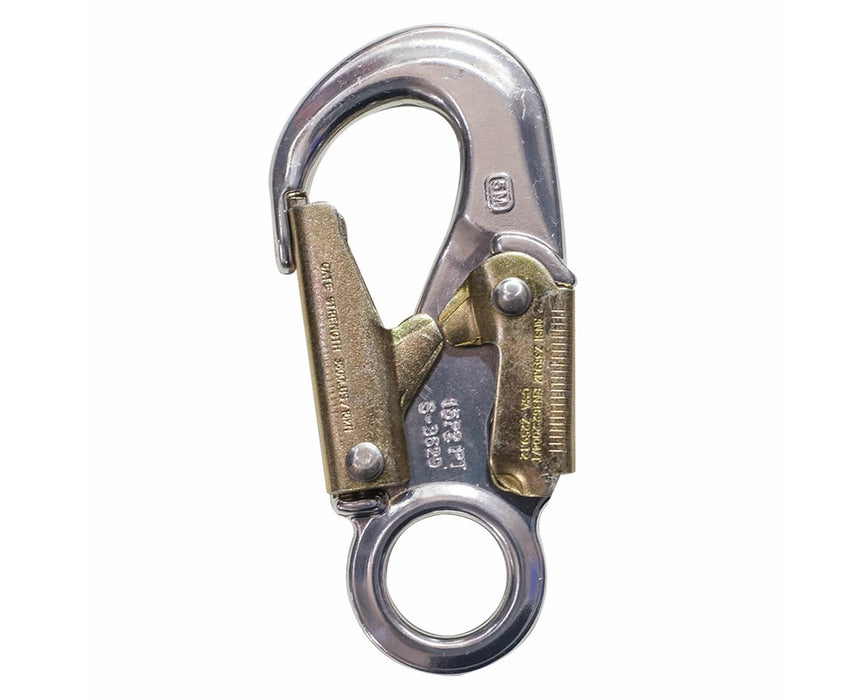 Forged Aluminum Snap Hook w/ Steel Gate