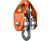 Up Roll Double-Locking Rigging Pulley