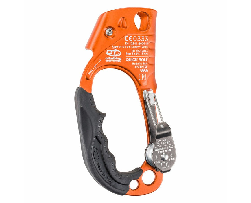 Quick Roll Climbing Ascender Handle w/ Integrated Pulley