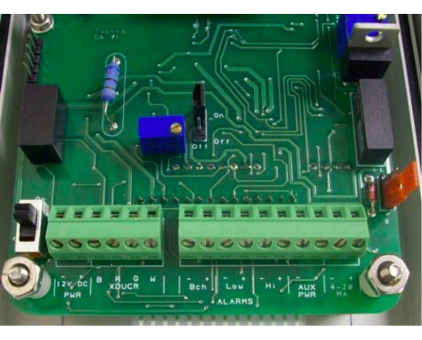 Output Option 2 - Hi/Lo Alarms for C6 Doppler & Magnetic Flow Meter