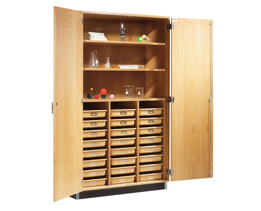 Tote Tray Cabinet