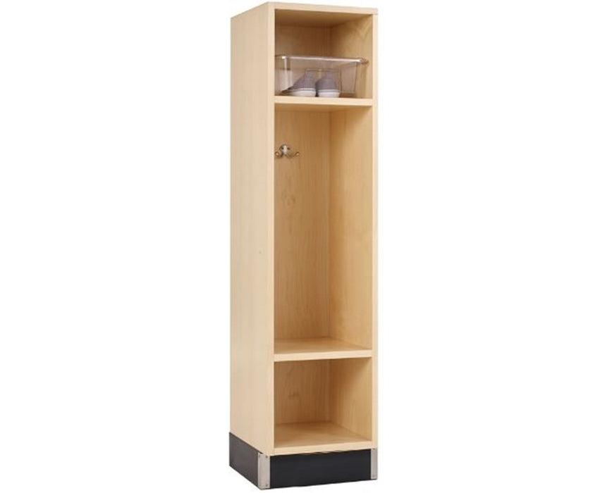 51" Backpack Cabinet w/ 3 Opening Shelves, Maple