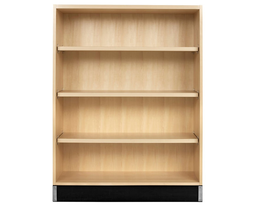 Open Shelf Storage 36"W x 12"D x 48"H, Maple