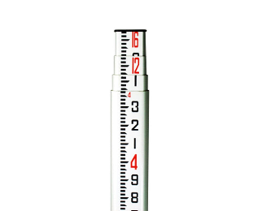 16' Fiberglass Level Rod w/ 4 Sections