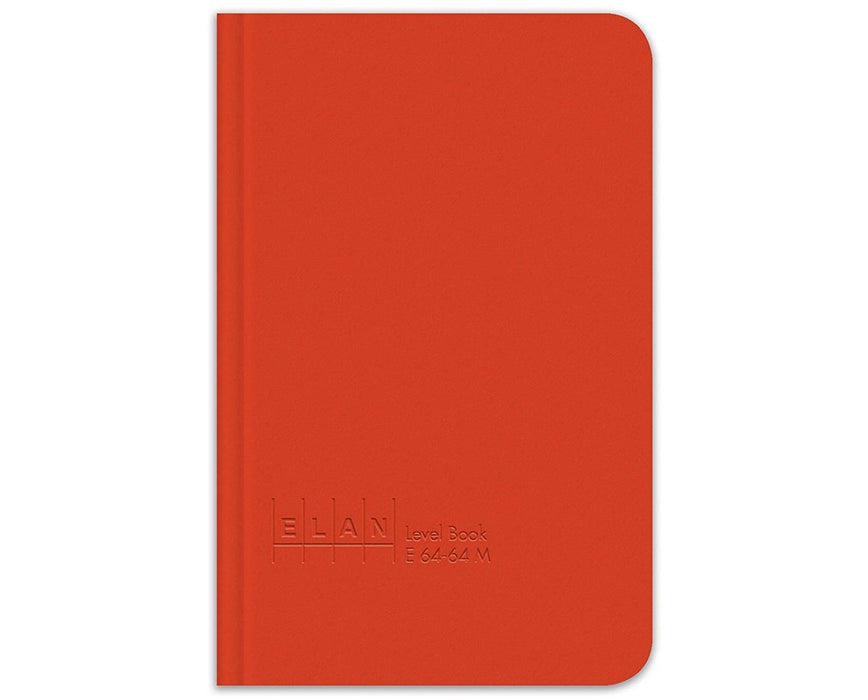 Level Field Book Mini Size 4-1/8" x 6-1/2" - Orange Cover
