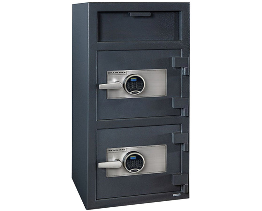 40 x 20 Double Door B-Rated Depository Safe w/ 2 SecuRam Prologic L22 Electronic Locks