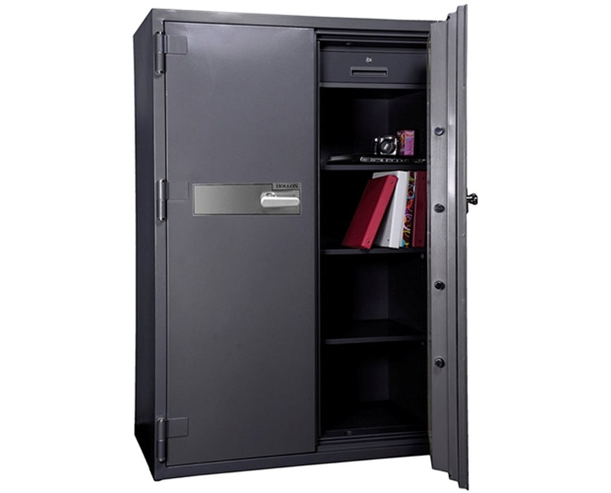 2-Hour Fireproof Office Safe with Two Doors