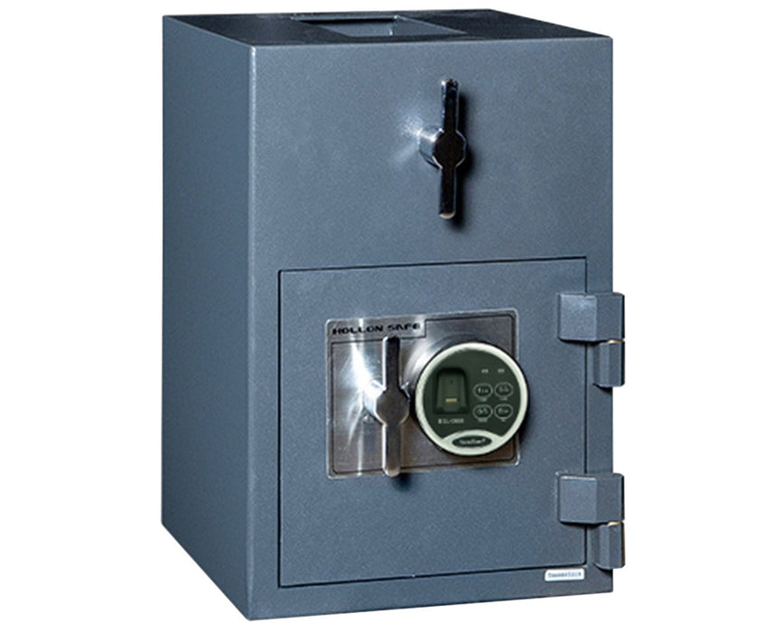 20 x 14 Top Rotary Hopper Drop Safe with Biometric Electronic Lock