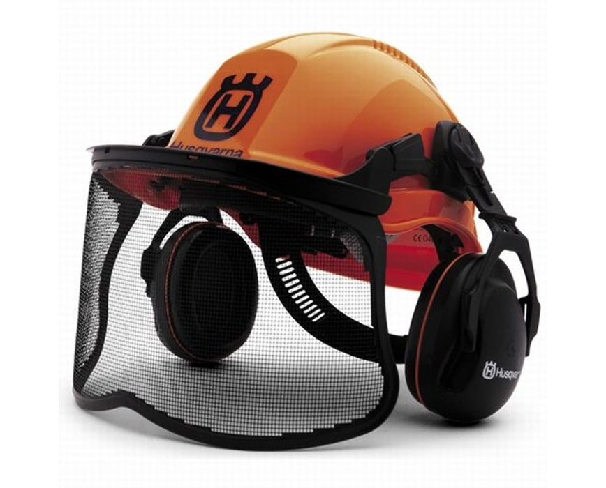 Pro Forest Safety Helmet Set w/ Ratchet Helmet