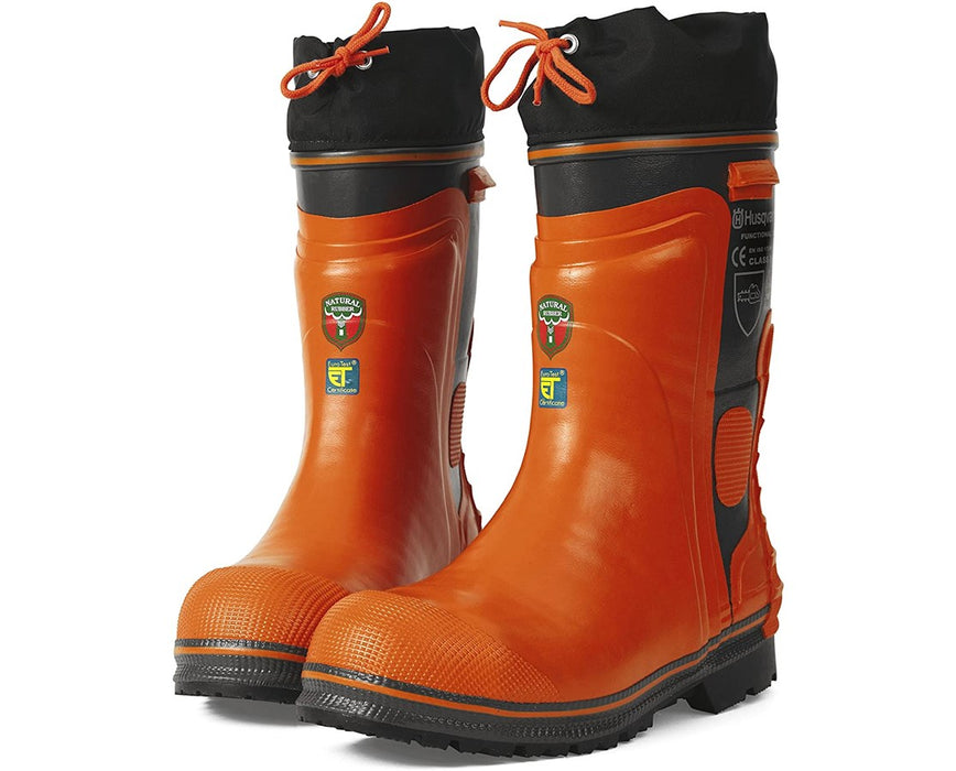 Rubber Loggers Protective Boots, 10.5 US - 44 EU