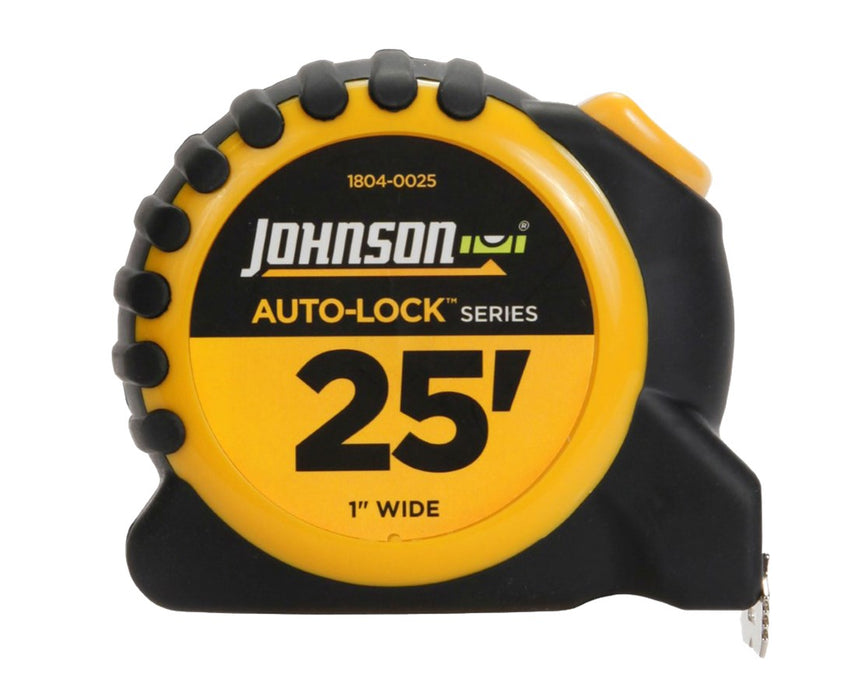 25'L x 1"W Auto-Lock Power Measuring Tape