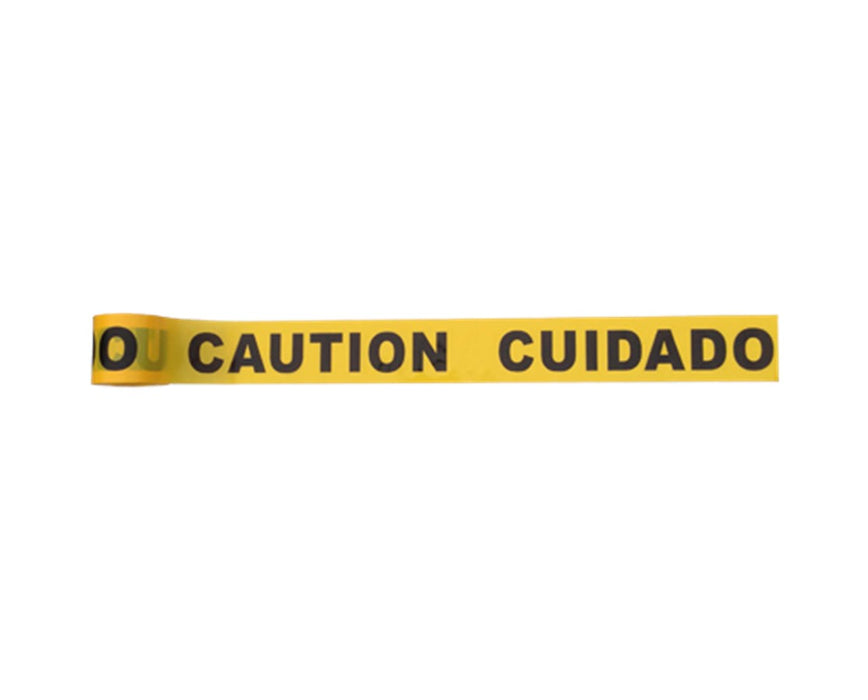 Yellow 'Caution/Cuidado' Tape - 3" x 300'