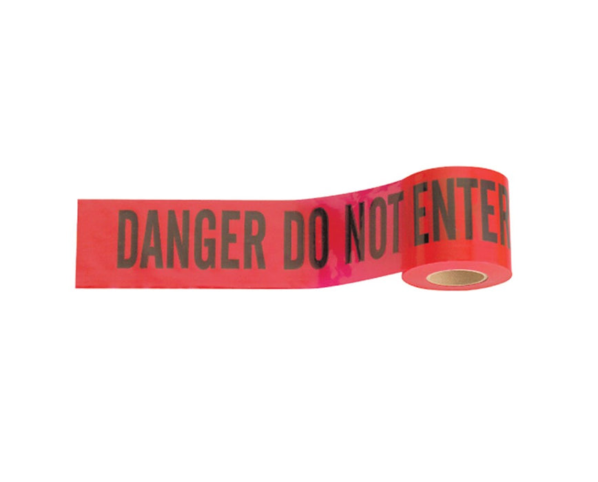 Red 'Danger/Do Not Enter' Tape - 3" x 300'